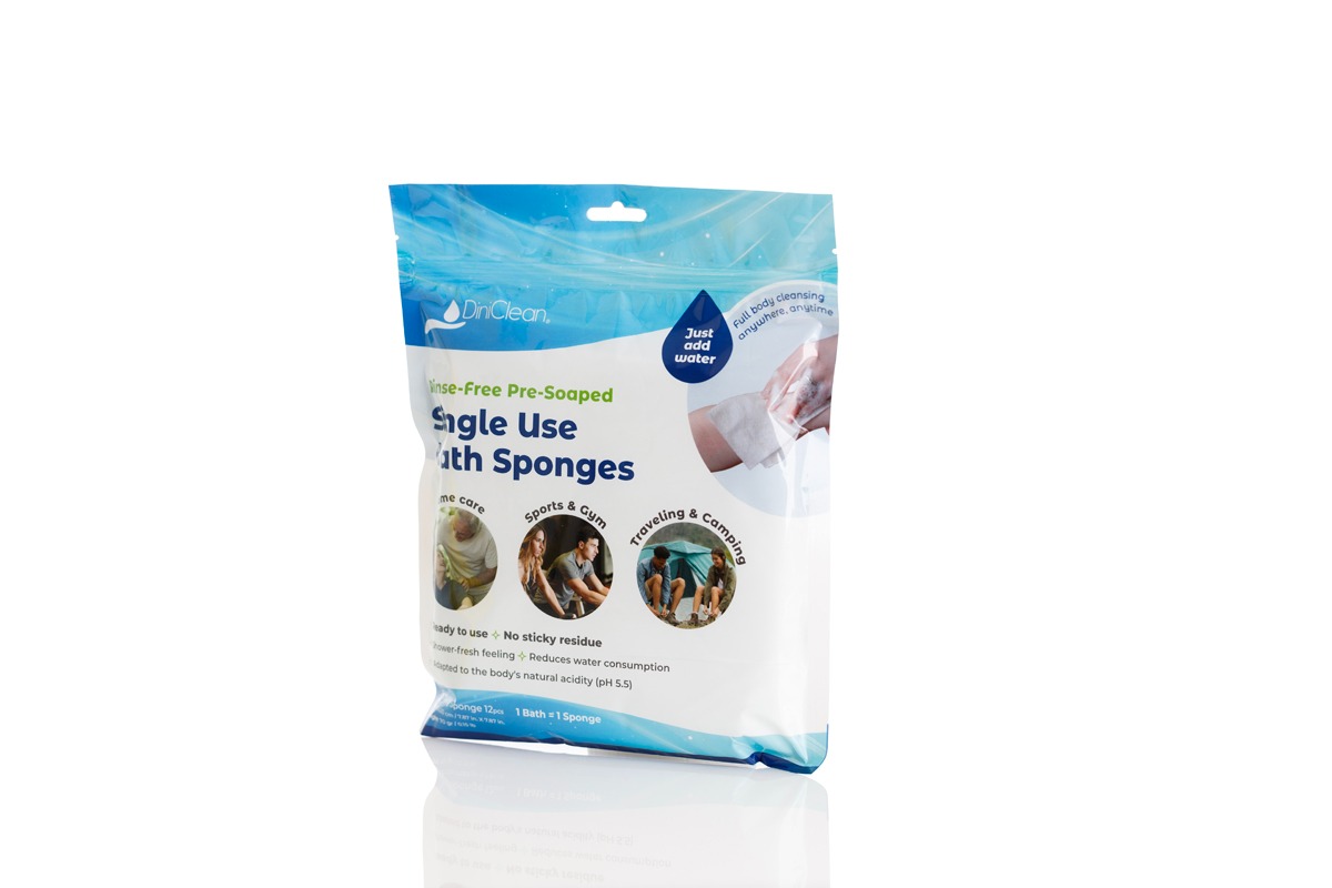 No Rinse Bath Wipes – DiniClean®